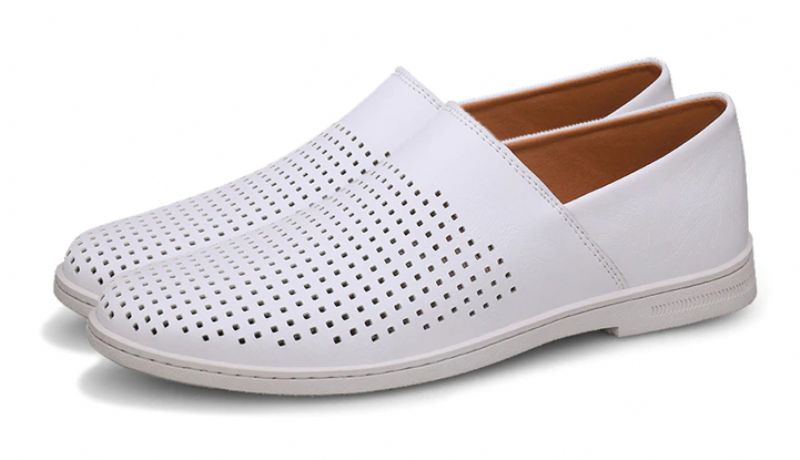 Gustav Męskie Mokasyny Casualowe Buty - Brązowy