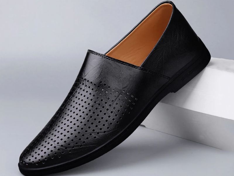 Gustav Męskie Mokasyny Casualowe Buty - Brązowy