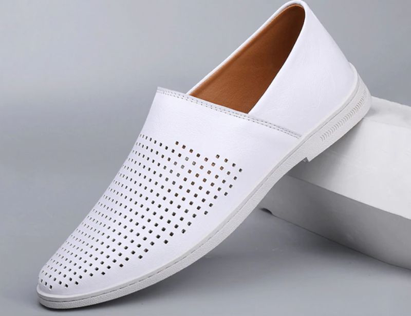 Gustav Męskie Mokasyny Casualowe Buty - Brązowy