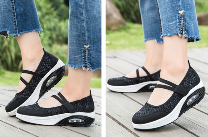 Harper Damskie Buty Platformowe - Czarny