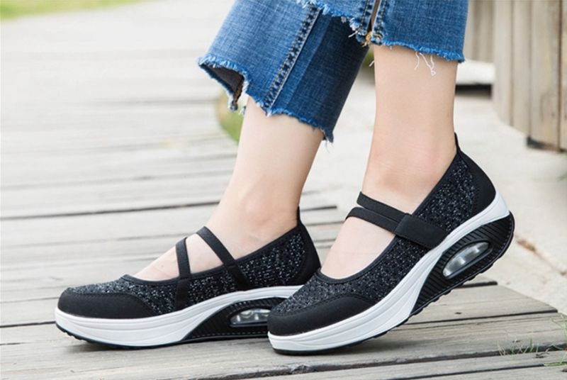 Harper Damskie Buty Platformowe - Czarny