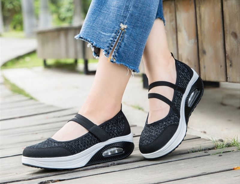Harper Damskie Buty Platformowe - Czarny