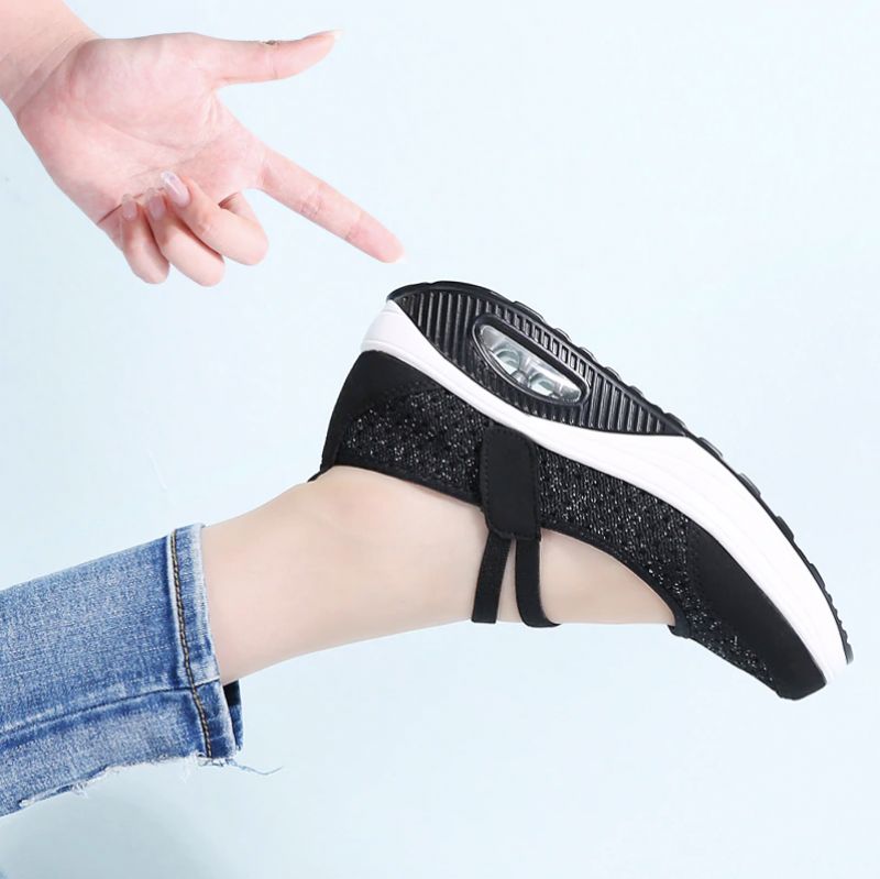 Harper Damskie Buty Platformowe - Czarny