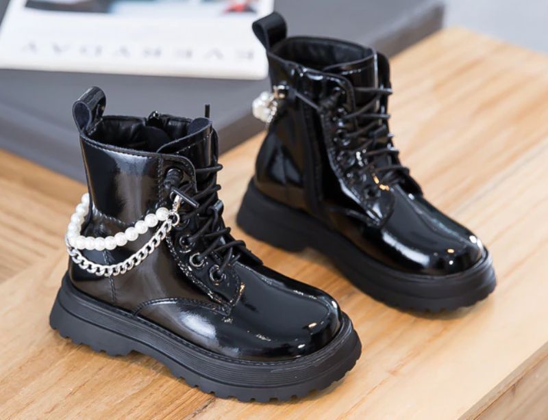 Hayley Dziewczęce Buty Chelsea - Czarny