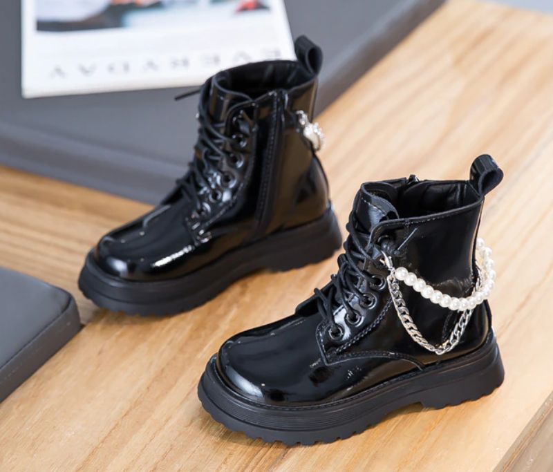 Hayley Dziewczęce Buty Chelsea - Czarny