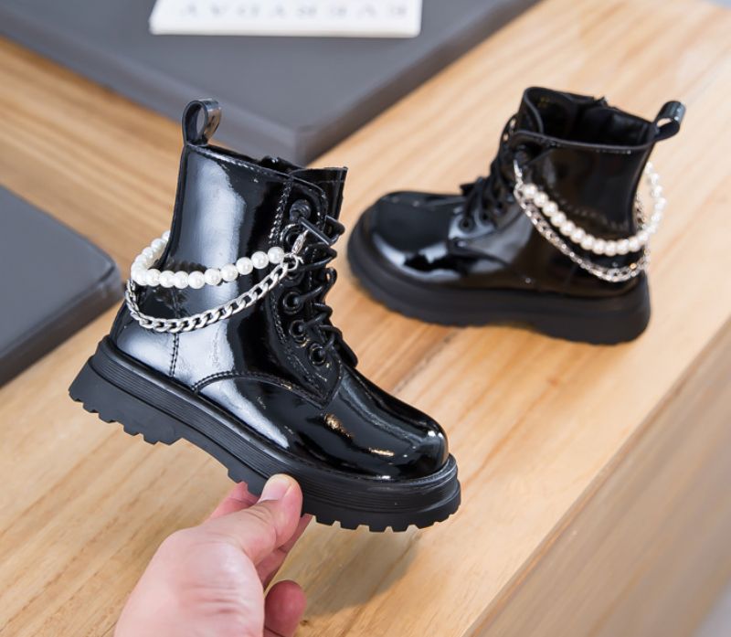 Hayley Dziewczęce Buty Chelsea - Czarny
