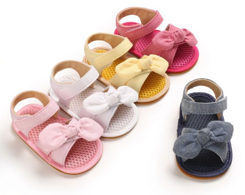 Helena Baby Modne Sandały Dziewczęces - Różowy