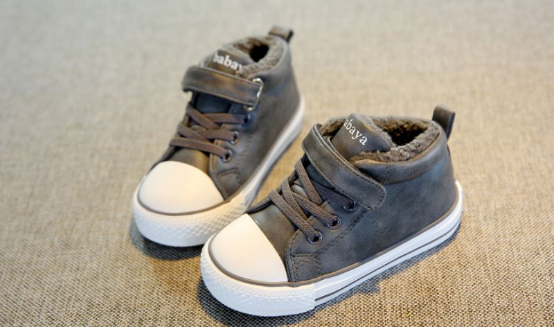 Hendri Dziecięce Trampki High Top - Szary