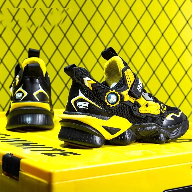 Henry Chłopięce Buty Sportowe Do Biegania - Żółty