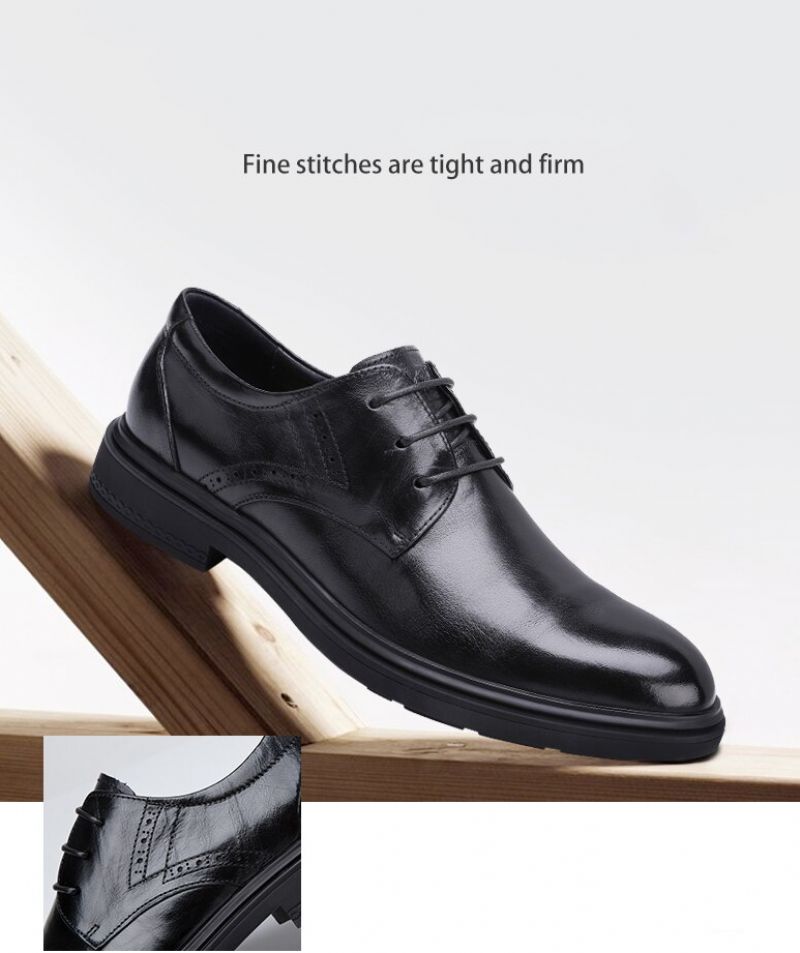 Hera Męskie Mokasyny Luksusowe Buty - Czarny