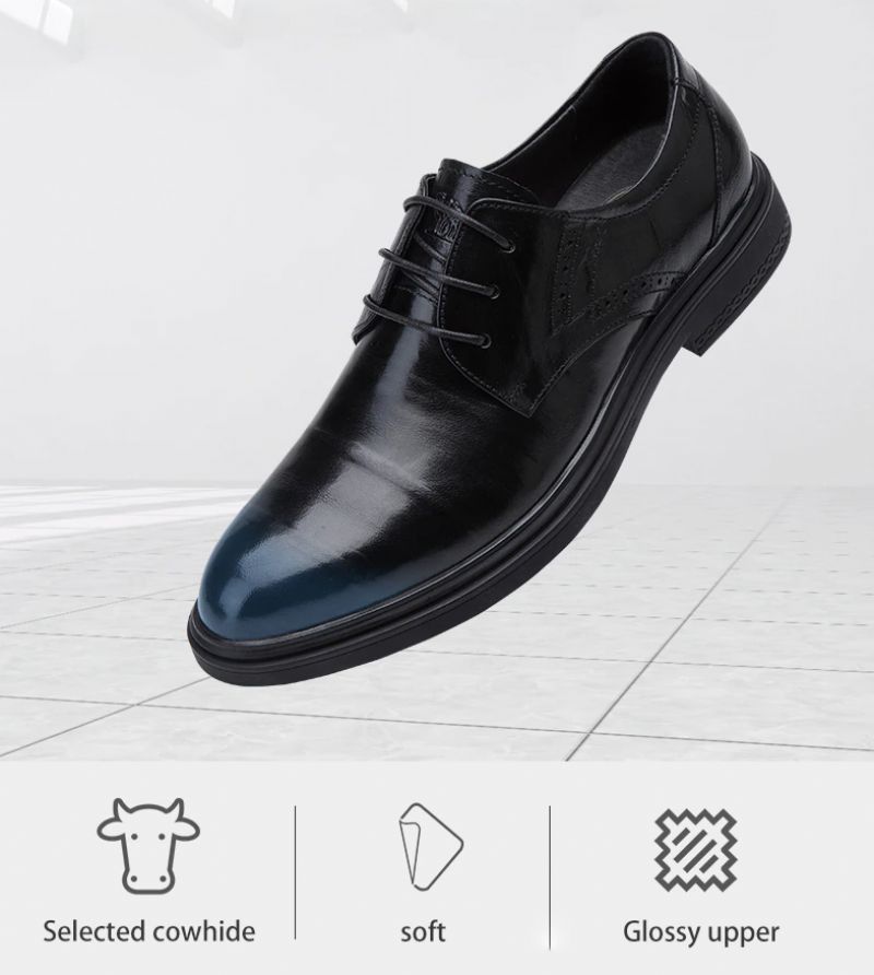 Hera Męskie Mokasyny Luksusowe Buty - Czarny