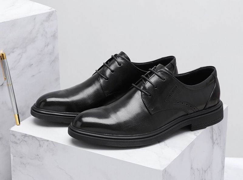 Hera Męskie Mokasyny Luksusowe Buty - Czarny