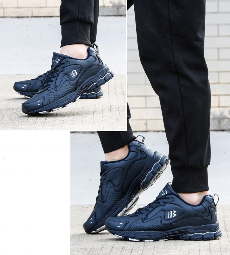 Hermet Buty Sportowe Męskie - Czarny