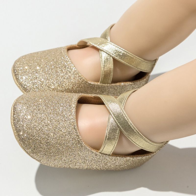 Hermione Baby Dziewczęce Buty Na Płaskiej Podeszwie - Złoty