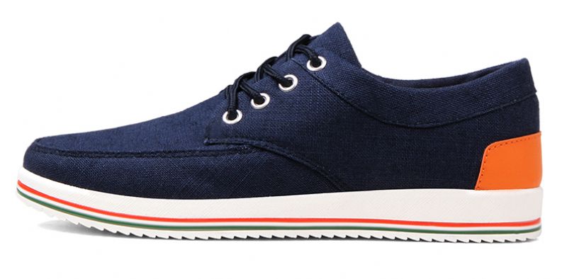 Herrera Męskie Buty Codzienne - Granatowy