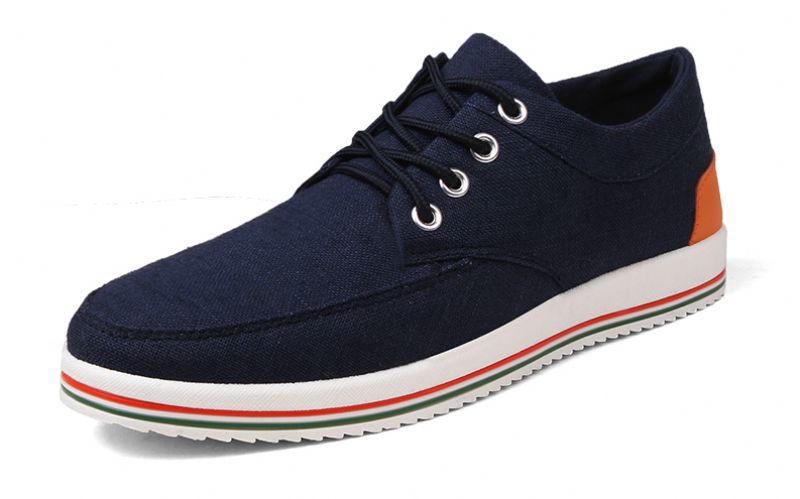 Herrera Męskie Buty Codzienne - Granatowy