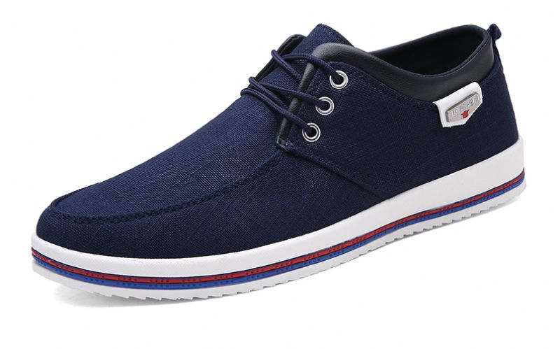 Herrera Męskie Buty Codzienne - Granatowy