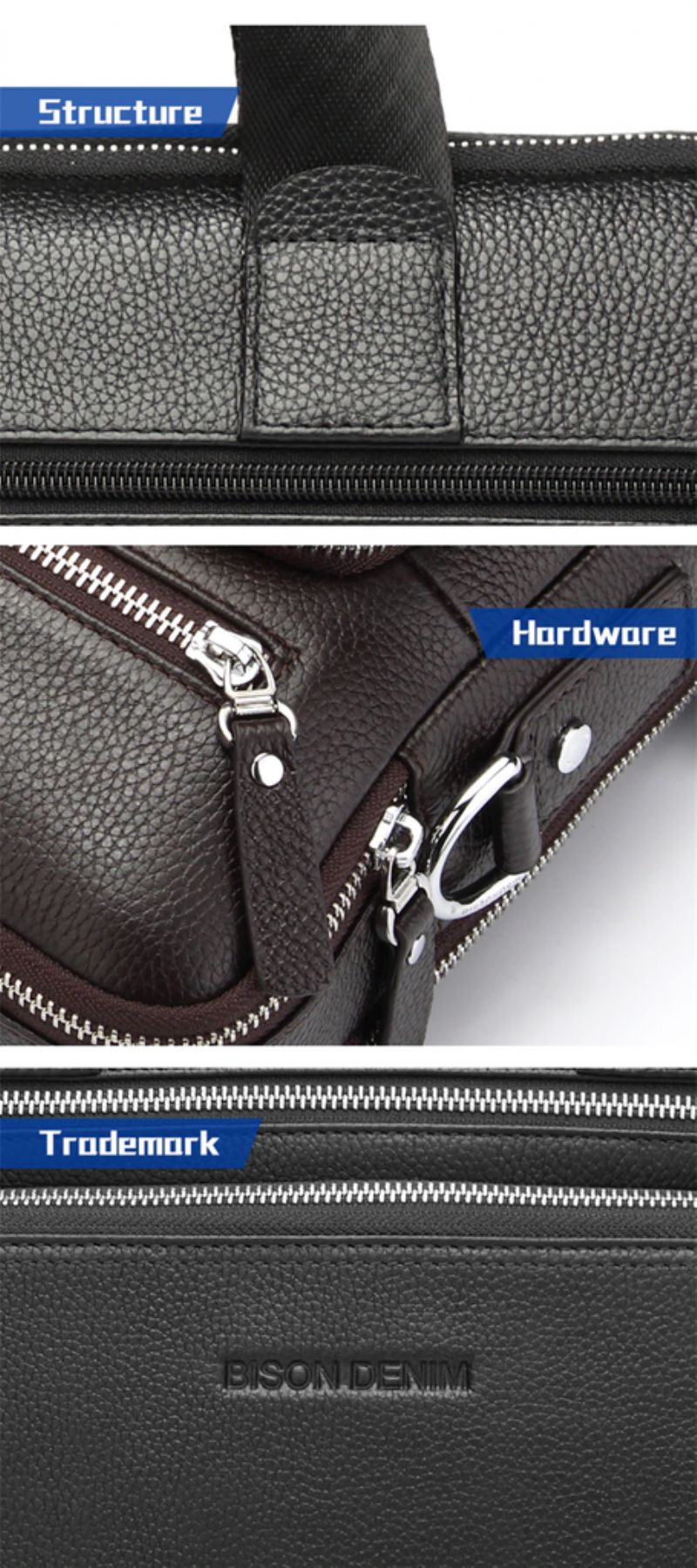 Hillman Męska Torebka Typu Crossbody - Czarny