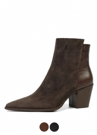 Holaya Damskie Buty Jesienne Ze Szpiczastym Noskiem