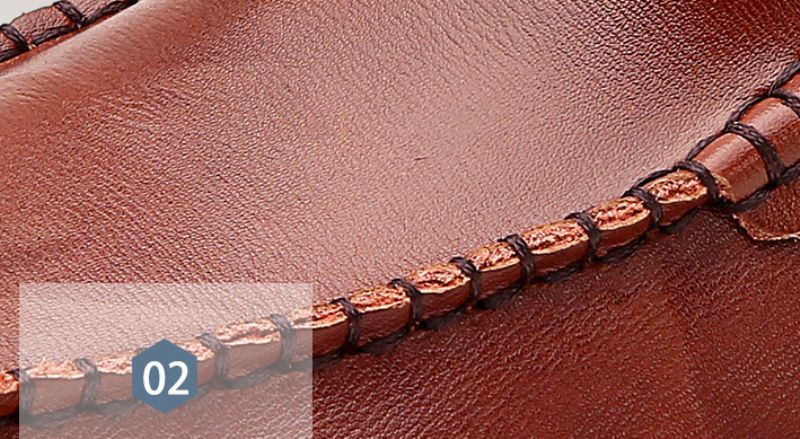 Hudson Mokasyny Męskie Buty Casualowe - Pomarańczowy