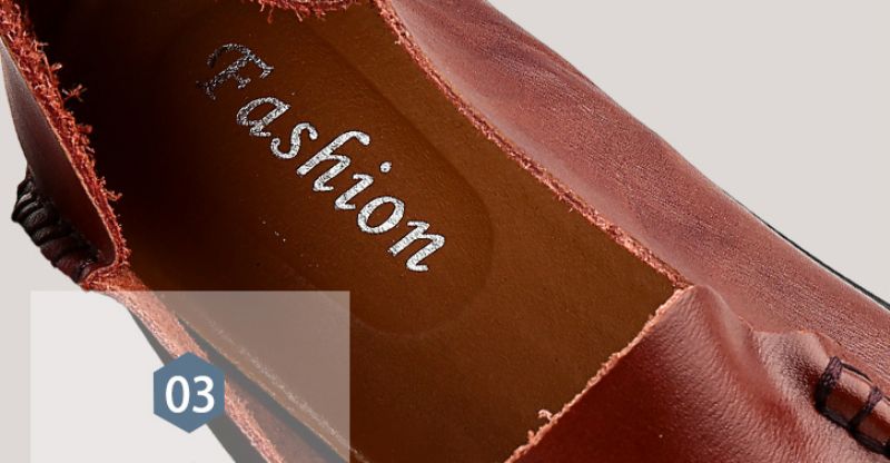 Hudson Mokasyny Męskie Buty Casualowe - Pomarańczowy