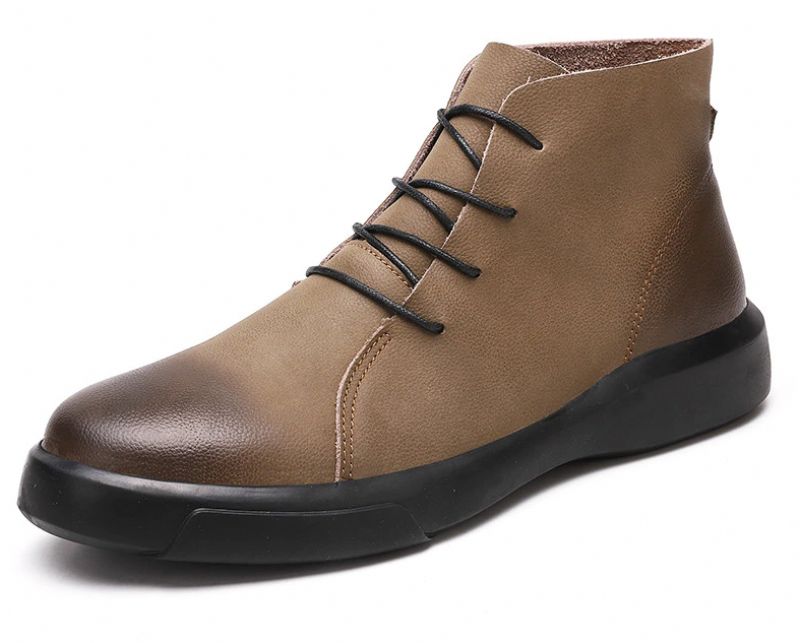 Ibai Męskie Buty Chukka - Khaki