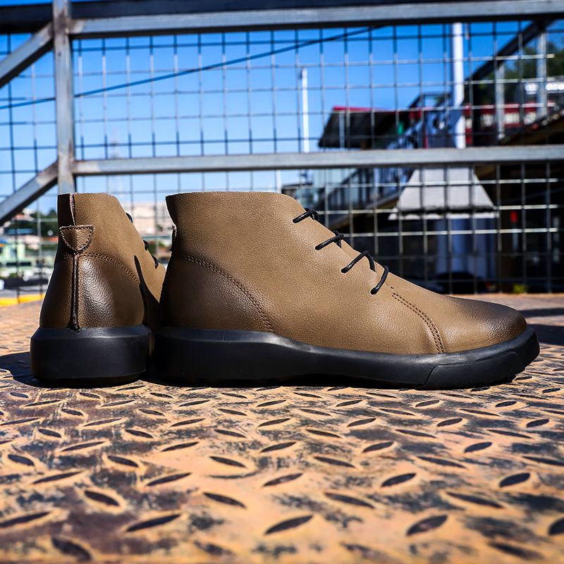 Ibai Męskie Buty Chukka - Khaki