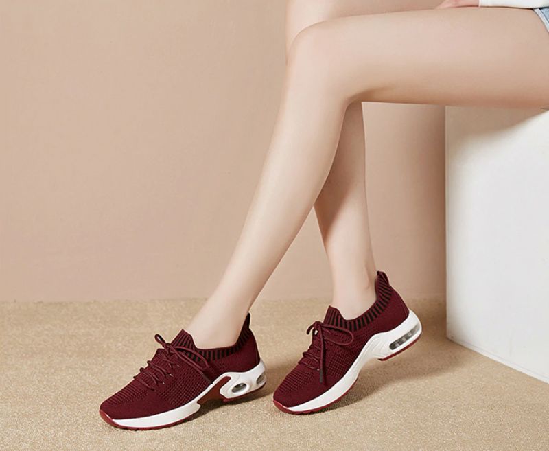Ida Damskie Buty Treningowe - Czerwony