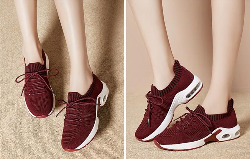 Ida Damskie Buty Treningowe - Czerwony