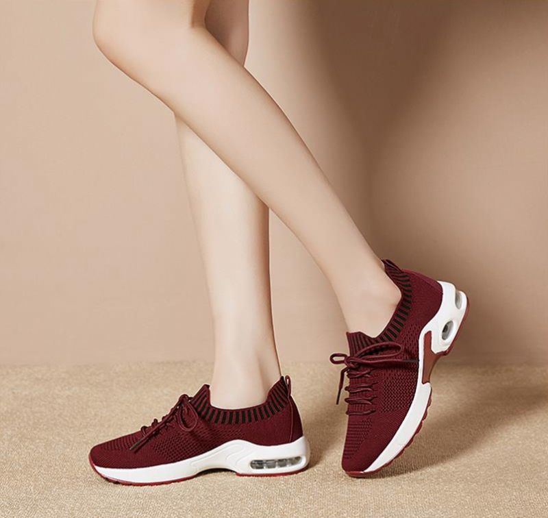 Ida Damskie Buty Treningowe - Czerwony