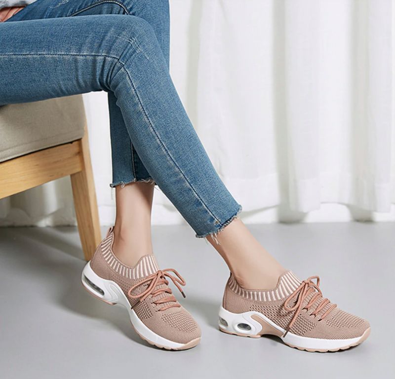 Ida Damskie Buty Treningowe - Czerwony