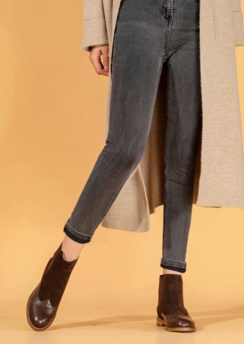 Indira Chelsea Buty Do Kostek - Brązowo-świńska