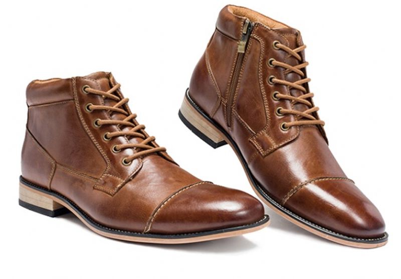 Isidoro Buty Chukka Męskie - Brązowy