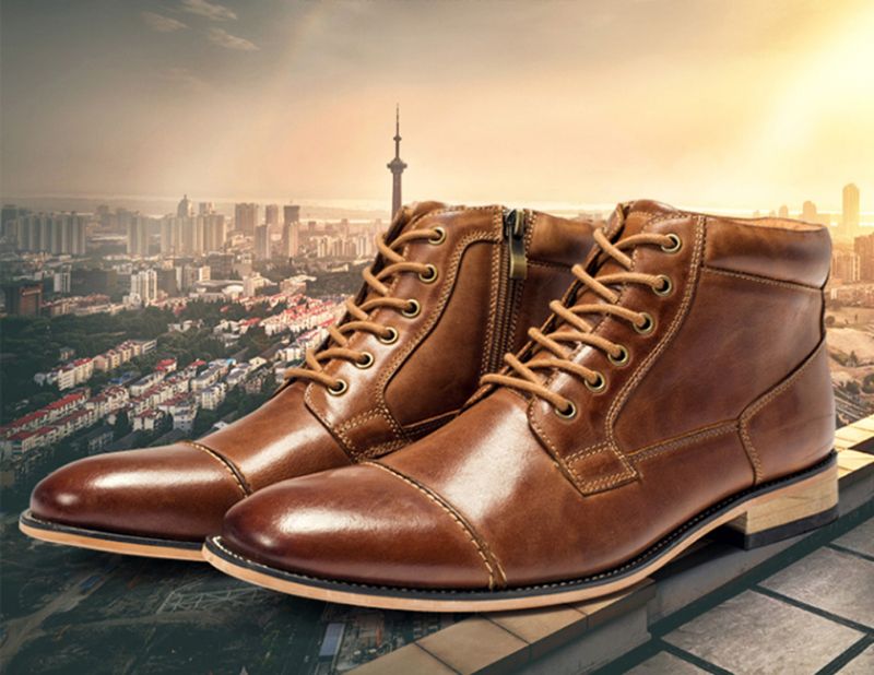 Isidoro Buty Chukka Męskie - Brązowy