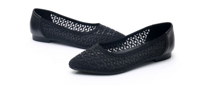 Italia Damskie Płaskie Buty - Beżowy