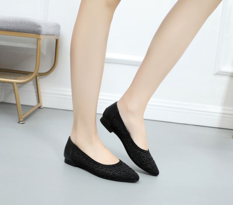 Italia Damskie Płaskie Buty - Beżowy