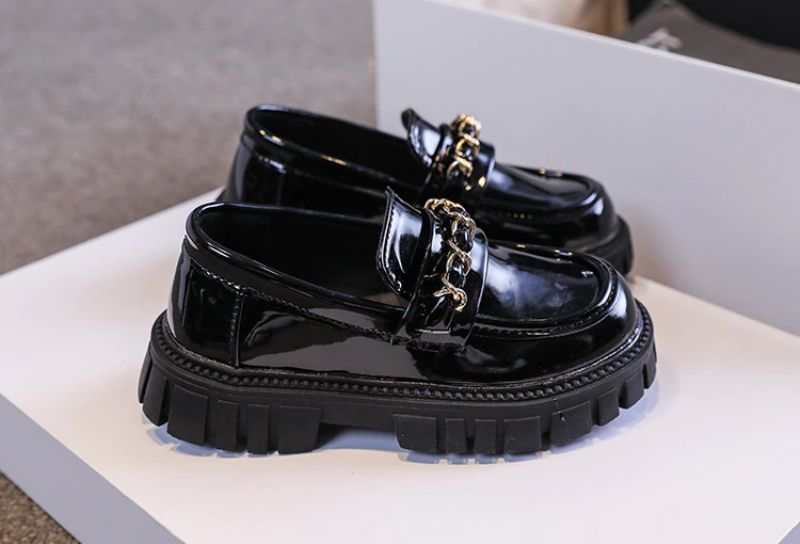 Ivy Dziewczęce Szkolne Buty - Czarne