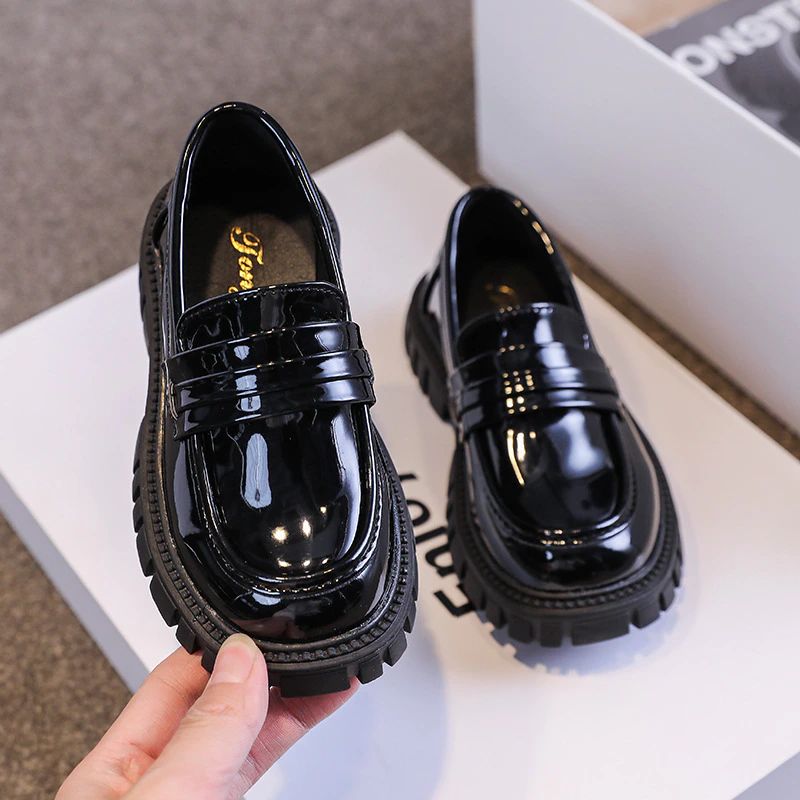 Ivy Dziewczęce Szkolne Buty - Czarne