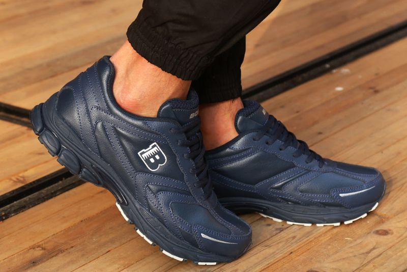 Jamal Męskie Buty Do Biegania - Niebieski