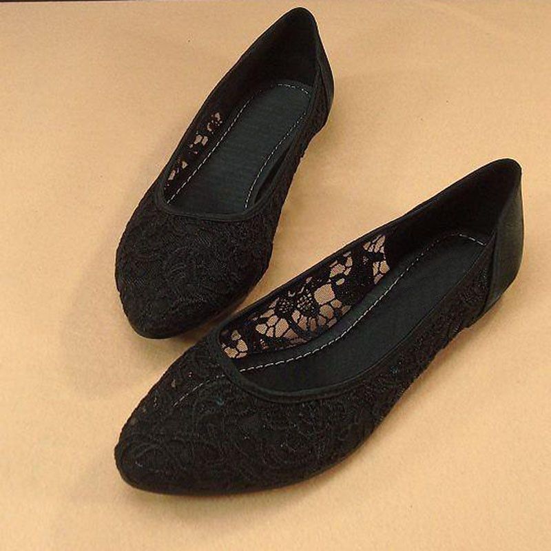 Jatziri Damskie Płaskie Buty - Beżowy
