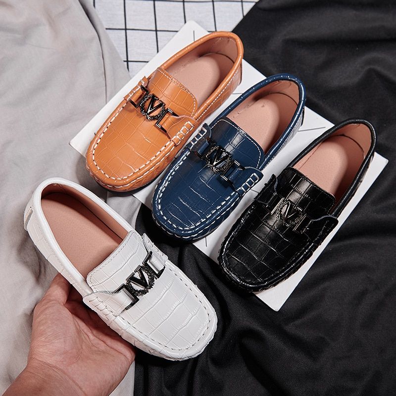 Jay Chłopięce Mokasyny Modne Buty - Biały