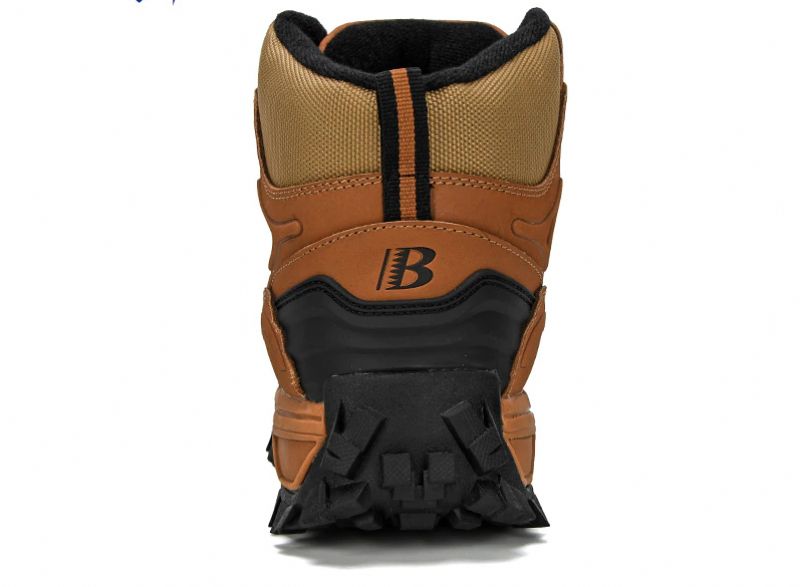 Jeagger Męskie Buty Zimowe - Pomarańczowy