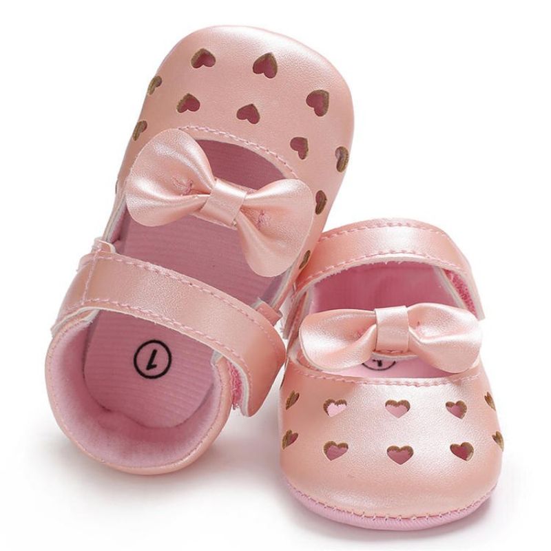 Jelind Baby Dziewczęce Buty Płaskie - Czerwony