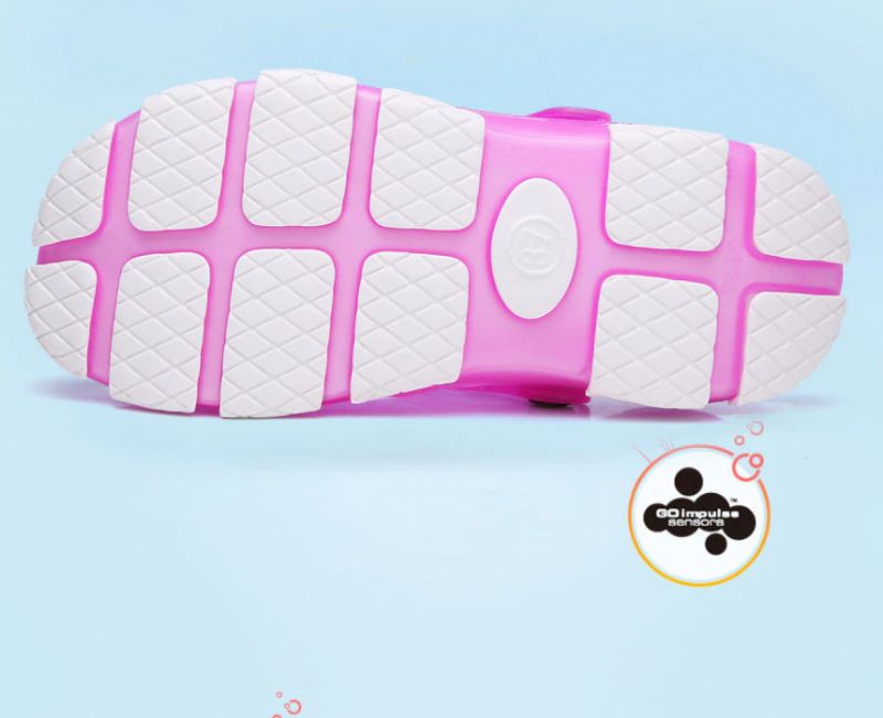Jelly Damskie Klapki Plażowe - Morelowy