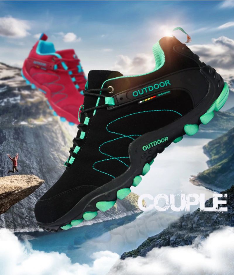 Jeorge Męskie Buty Trekkingowe Dla Obu Płci - Ciemnoszary