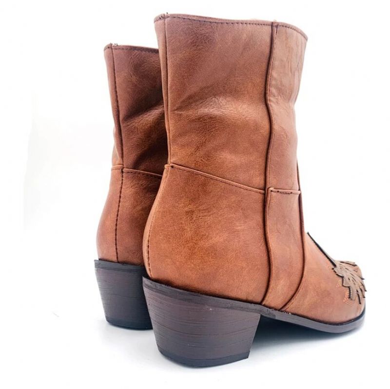 Jeremiah Męskie Buty Kowbojskie - Brązowy