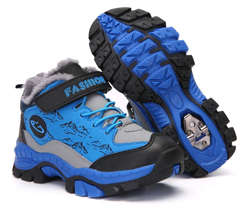 Jeremy Chłopięce Buty Zimowe - Szary