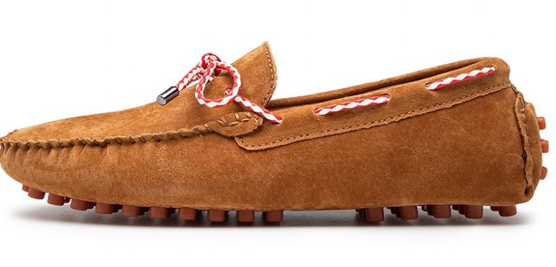 Jideon Męskie Mokasyny Buty Codzienne - Khaki