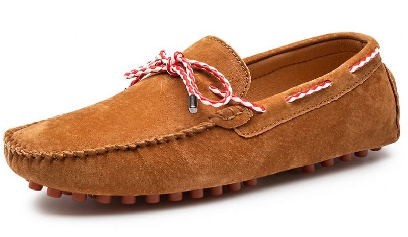 Jideon Męskie Mokasyny Buty Codzienne - Khaki