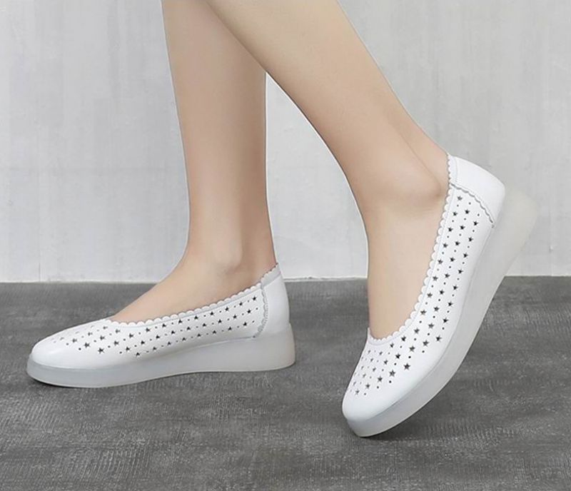 Jovina Damskie Płaskie Buty - Czarny